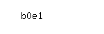 Captcha: b0e1