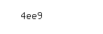 Captcha: 4ee9