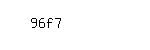 Captcha: 96f7